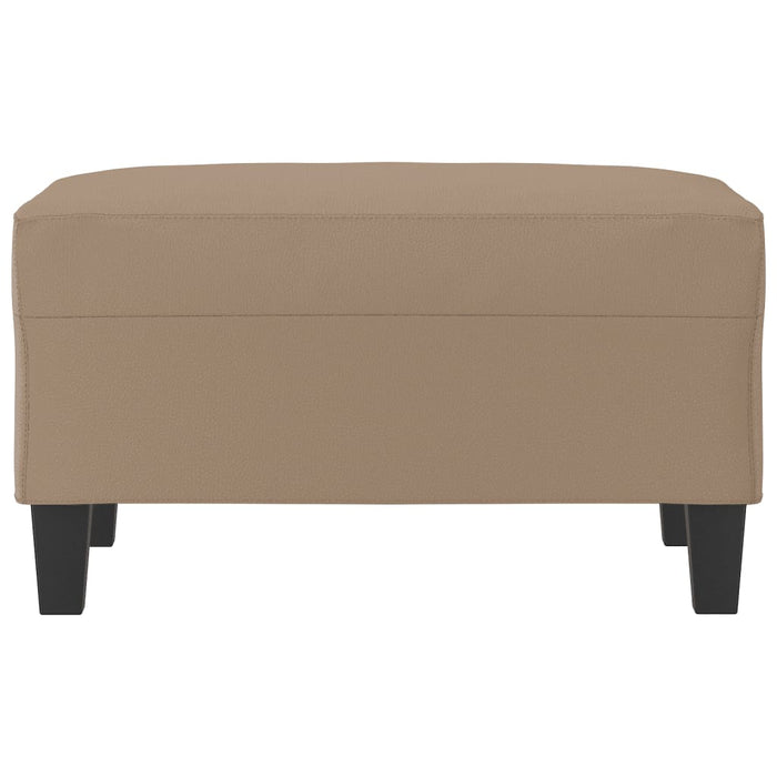 Taburet, cappuccino, 70x55x41 cm, piele ecologică - WALTI WALTI