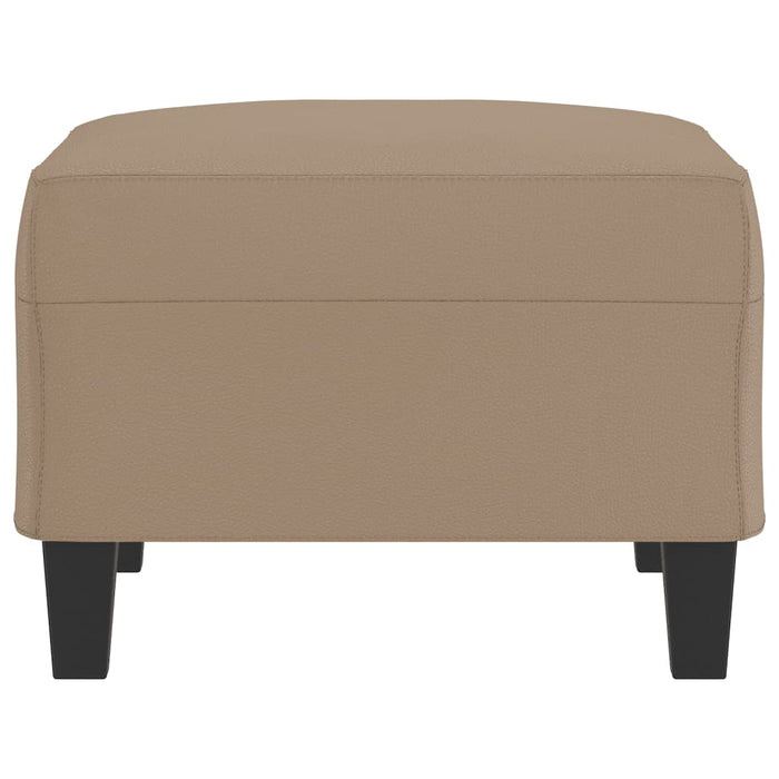 Taburet, cappuccino, 70x55x41 cm, piele ecologică - WALTI WALTI