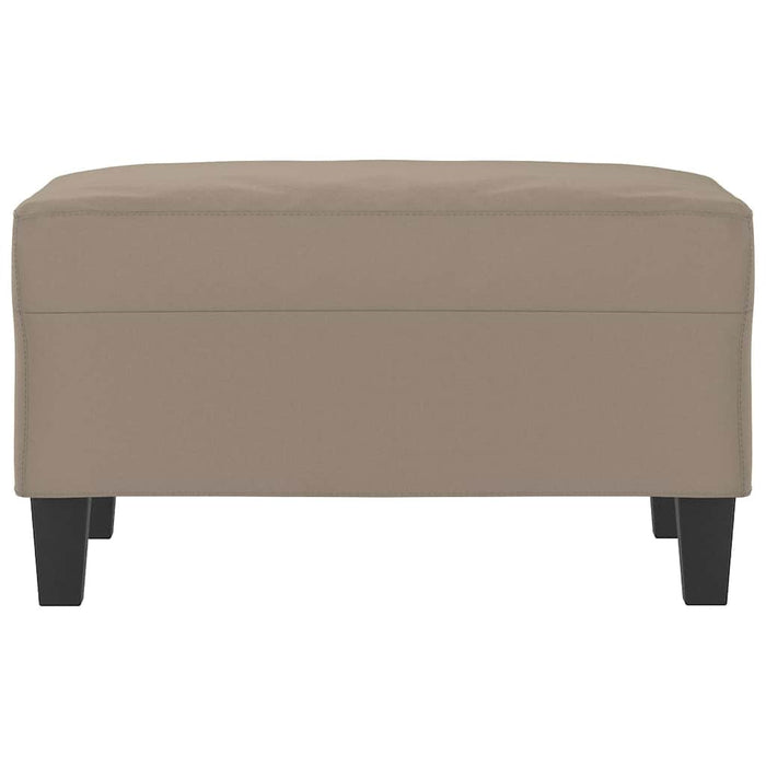 Taburet, gri taupe, 70x55x41 cm, microfibră - WALTI WALTI
