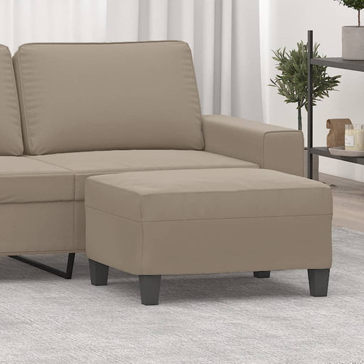Taburet, gri taupe, 70x55x41 cm, microfibră - WALTI WALTI