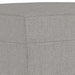 Bancă, gri deschis, 70x35x41 cm, textil - WALTI WALTI