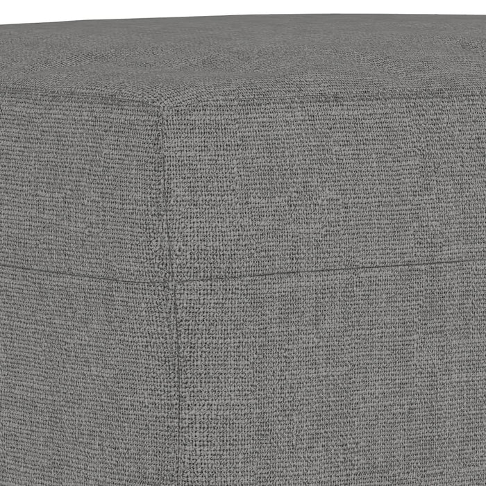 Bancă, gri închis, 70x35x41 cm, textil - WALTI WALTI
