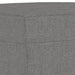 Bancă, gri închis, 70x35x41 cm, textil - WALTI WALTI