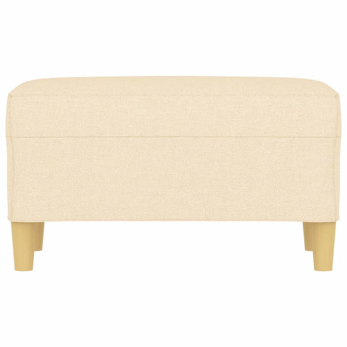 Bancă, crem, 70x35x41 cm, textil - WALTI WALTI