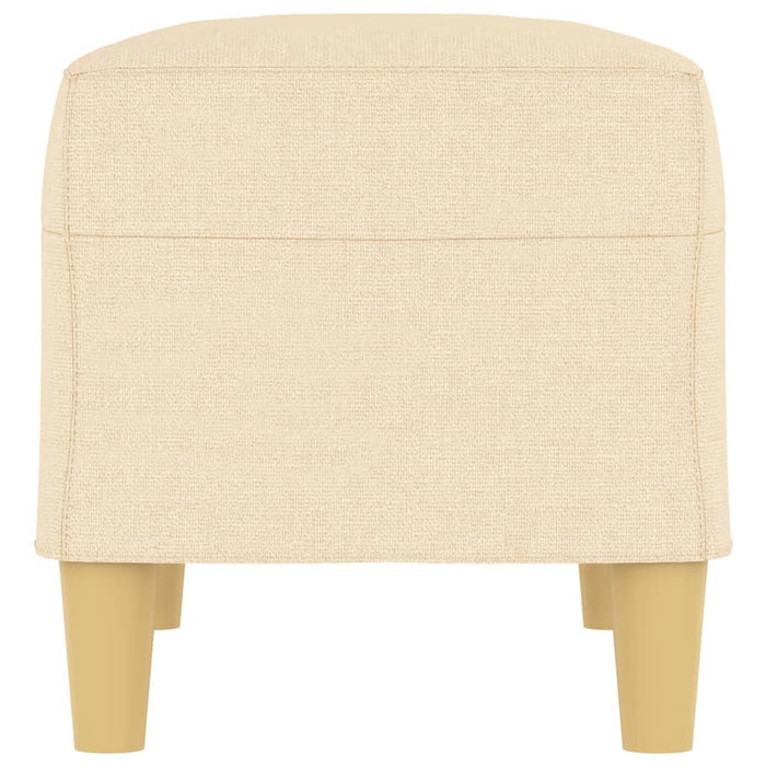 Bancă, crem, 70x35x41 cm, textil - WALTI WALTI