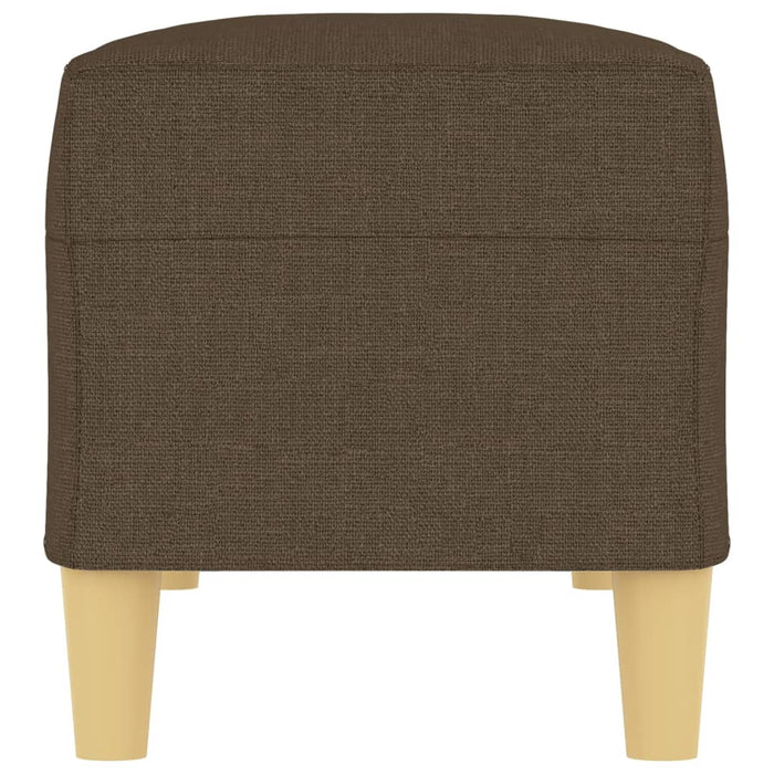 Bancă, maro, 100x35x41 cm, textil - WALTI WALTI