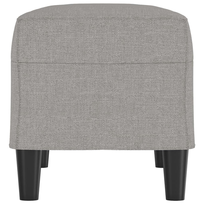Bancă, gri deschis, 70x35x41 cm, textil - WALTI WALTI