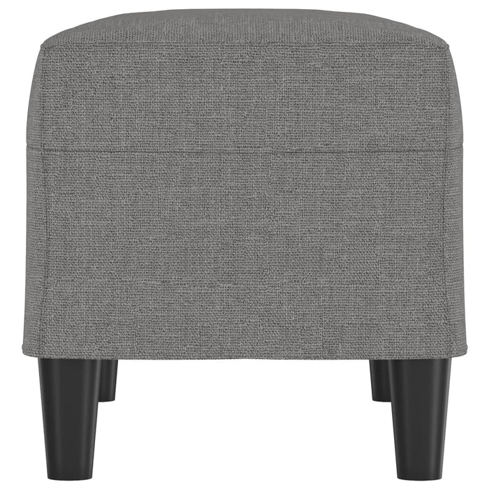 Bancă, gri închis, 70x35x41 cm, textil - WALTI WALTI