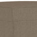 Bancă, gri taupe, 70x35x41 cm, textil - WALTI WALTI
