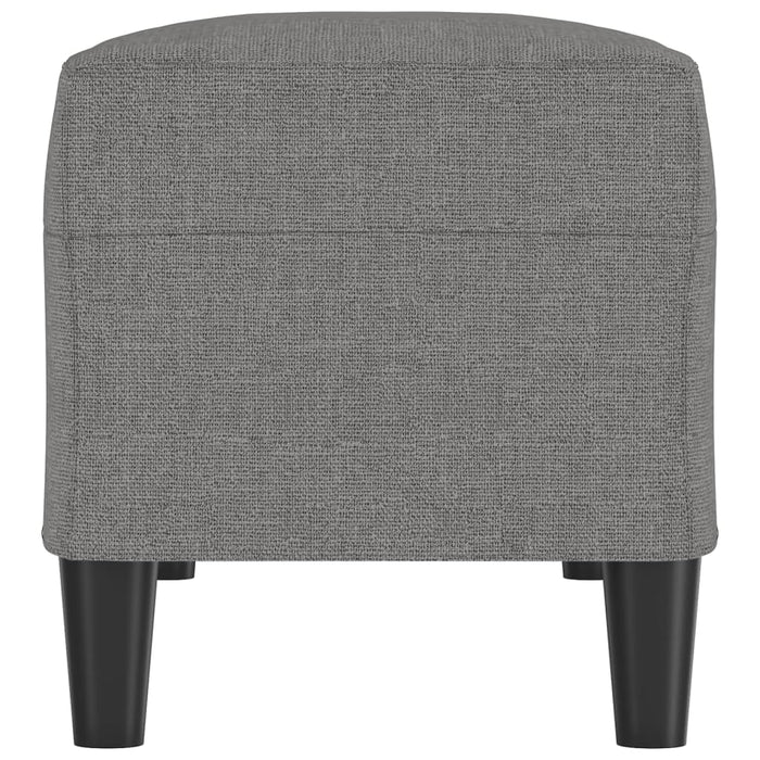 Bancă, gri închis, 100x35x41 cm, textil - WALTI WALTI