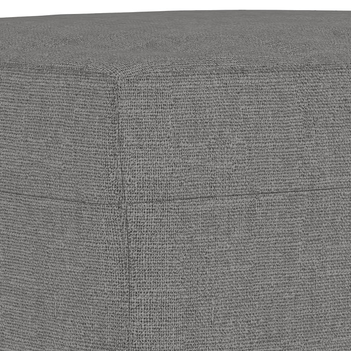 Bancă, gri închis, 100x35x41 cm, textil - WALTI WALTI
