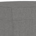 Bancă, gri închis, 100x35x41 cm, textil - WALTI WALTI