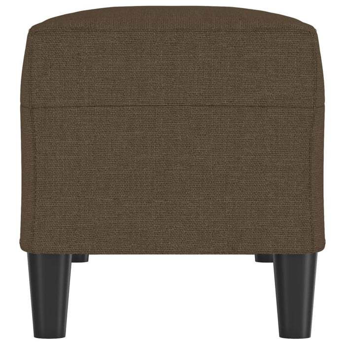 Bancă, maro, 100x35x41 cm, textil - WALTI WALTI