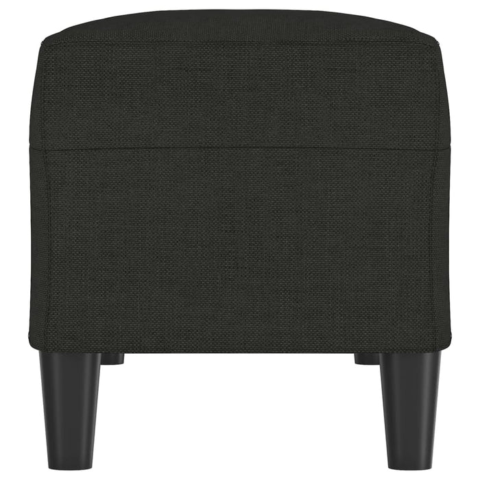Bancă, negru, 100x35x41 cm, textil - WALTI WALTI