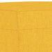 Bancă, galben deschis, 100x35x41 cm, textil - WALTI WALTI