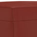 Bancă, roșu vin, 100x35x41 cm, piele ecologică - WALTI WALTI