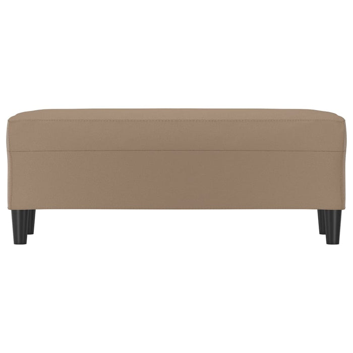 Bancă, cappuccino , 100x35x41 cm, piele ecologică - WALTI WALTI