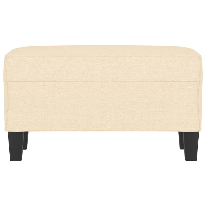 Bancă, crem, 70x35x41 cm, textil - WALTI WALTI