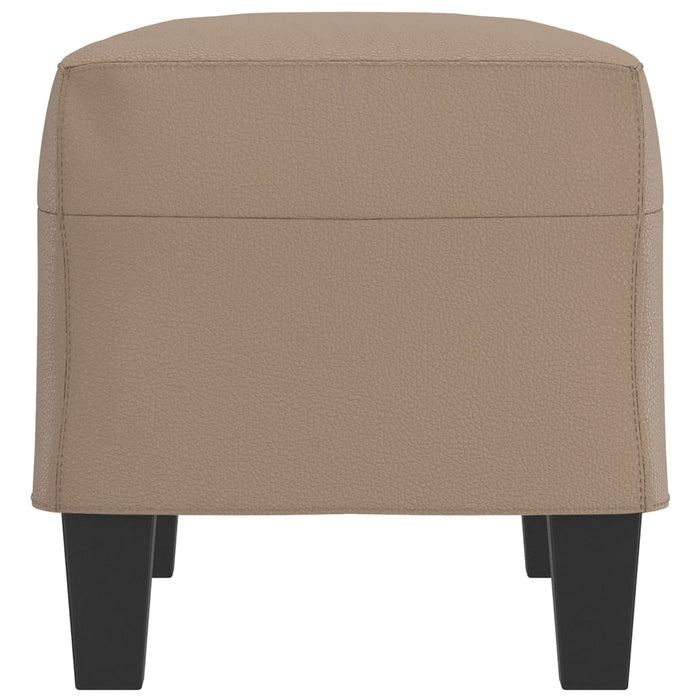 Bancă, cappuccino, 70x35x41 cm, piele ecologică - WALTI WALTI