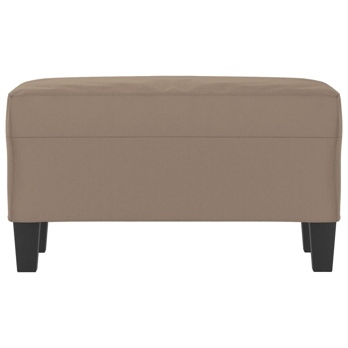 Bancă, gri taupe, 70x35x41 cm, microfibră - WALTI WALTI