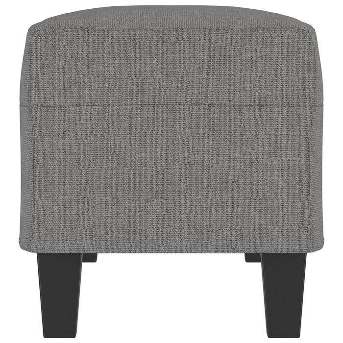 Bancă, gri închis, 100x35x41 cm, textil - WALTI WALTI