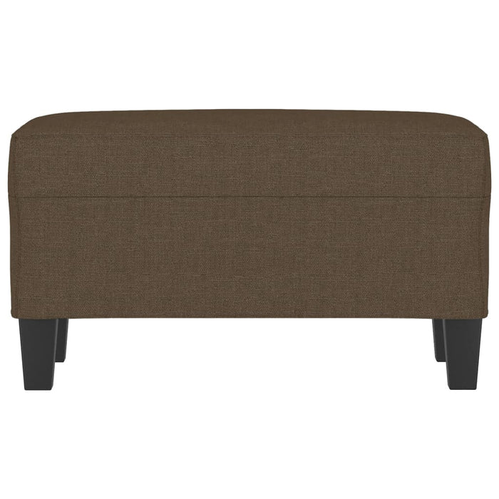 Bancă, maro, 100x35x41 cm, textil - WALTI WALTI