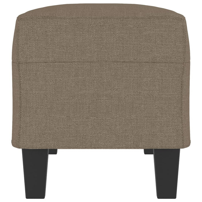 Bancă, gri taupe, 100x35x41 cm, textil - WALTI WALTI