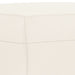 Bancă, crem, 100x35x41 cm, piele ecologică - WALTI WALTI