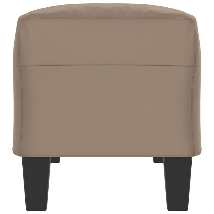 Bancă, gri taupe, 100x35x41 cm, microfibră - WALTI WALTI