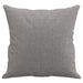 Perne decorative, 2 buc., gri deschis, 40x40cm, material textil - WALTI WALTI
