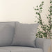 Perne decorative, 2 buc., gri deschis, 40x40cm, material textil - WALTI WALTI