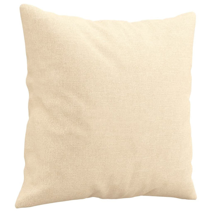 Perne decorative 2 buc. crem 40x40 cm, material textil - WALTI WALTI
