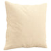 Perne decorative 2 buc. crem 40x40 cm, material textil - WALTI WALTI