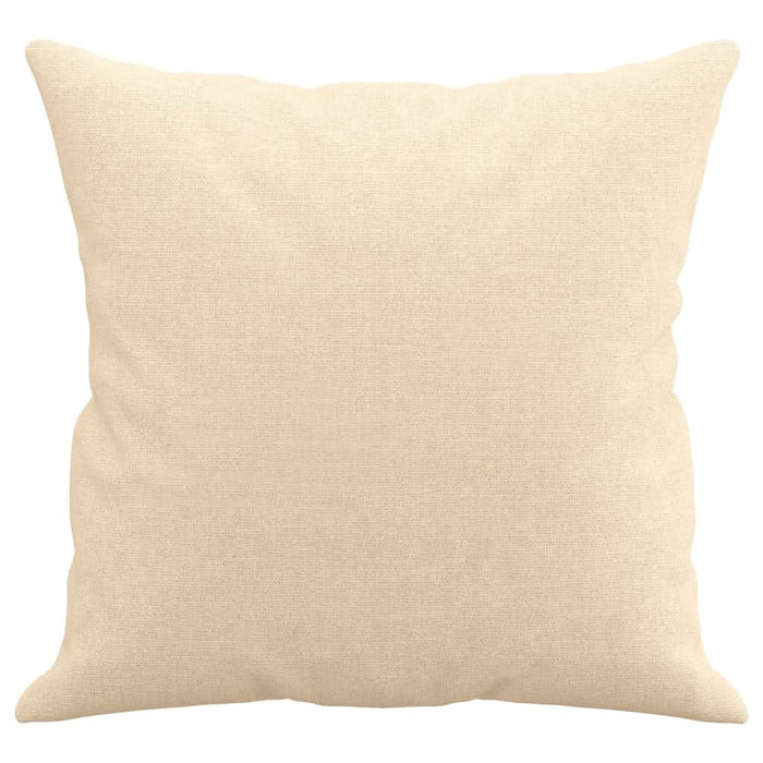 Perne decorative 2 buc. crem 40x40 cm, material textil - WALTI WALTI