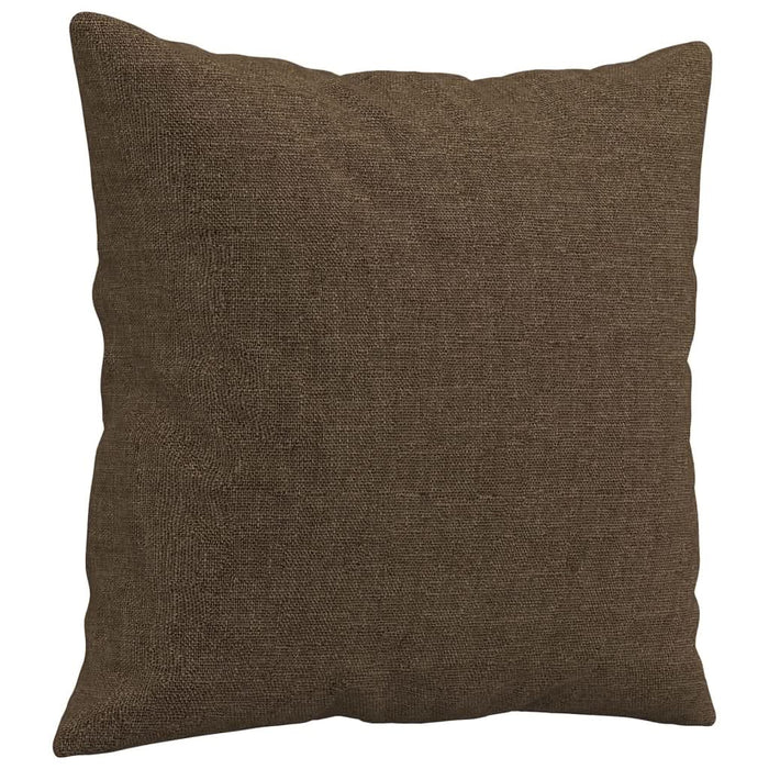 Perne decorative, 2 buc., maro, 40x40 cm, material textil - WALTI WALTI