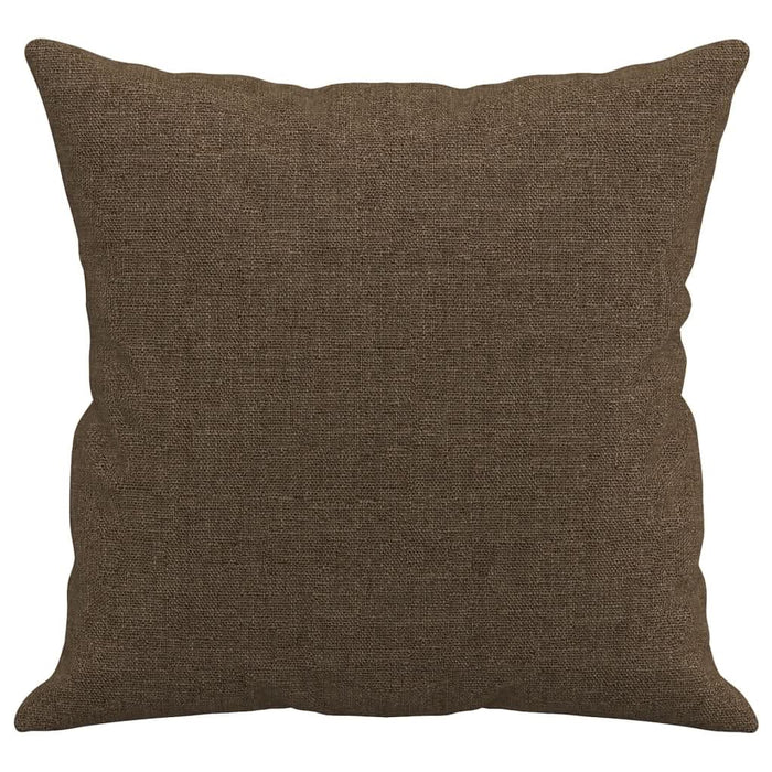 Perne decorative, 2 buc., maro, 40x40 cm, material textil - WALTI WALTI