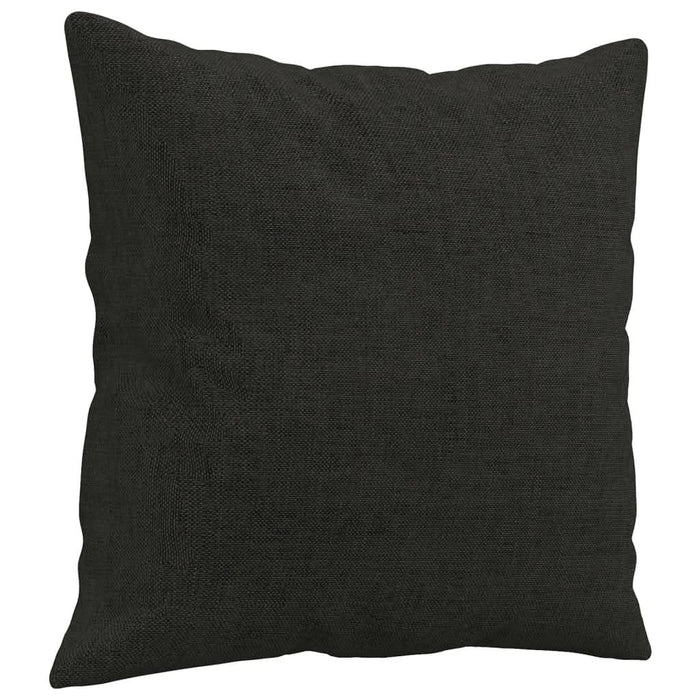 Perne decorative, 2 buc., negru, 40 x 40 cm, material textil - WALTI WALTI