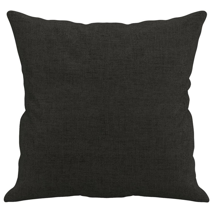 Perne decorative, 2 buc., negru, 40 x 40 cm, material textil - WALTI WALTI