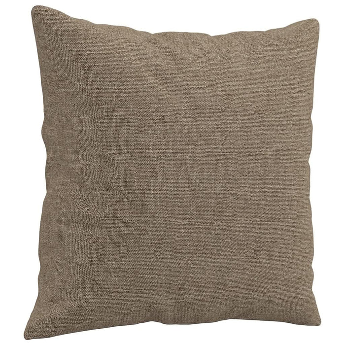 Perne decorative, 2 buc., gri taupe, 40x40 cm, material textil - WALTI WALTI