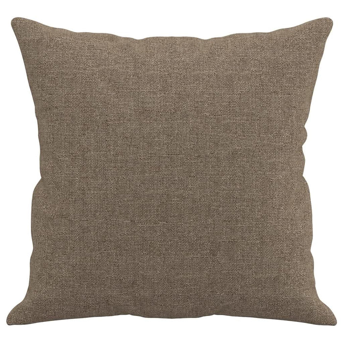 Perne decorative, 2 buc., gri taupe, 40x40 cm, material textil - WALTI WALTI