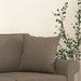 Perne decorative, 2 buc., gri taupe, 40x40 cm, material textil - WALTI WALTI