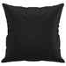 Perne decorative, 2 buc., negru, 40x40 cm, piele ecologică - WALTI WALTI