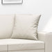 Perne decorative, 2 buc., crem, 40x40 cm, piele ecologică - WALTI WALTI