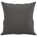 Perne decorative, 2 buc., gri, 40x40 cm, piele ecologică - WALTI WALTI