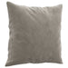 Perne decorative, 2 buc., gri deschis, 40x40 cm, catifea - WALTI WALTI