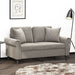 Perne decorative, 2 buc., gri deschis, 40x40 cm, catifea - WALTI WALTI