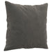 Perne decorative, 2 buc., gri închis, 40x40 cm, catifea - WALTI WALTI