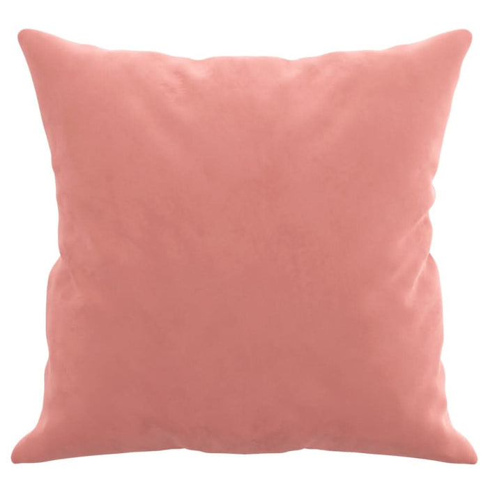Perne decorative, 2 buc., roz, 40x40 cm, catifea - WALTI WALTI