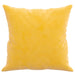 Perne decorative, 2 buc., galben, 40x40 cm, catifea - WALTI WALTI