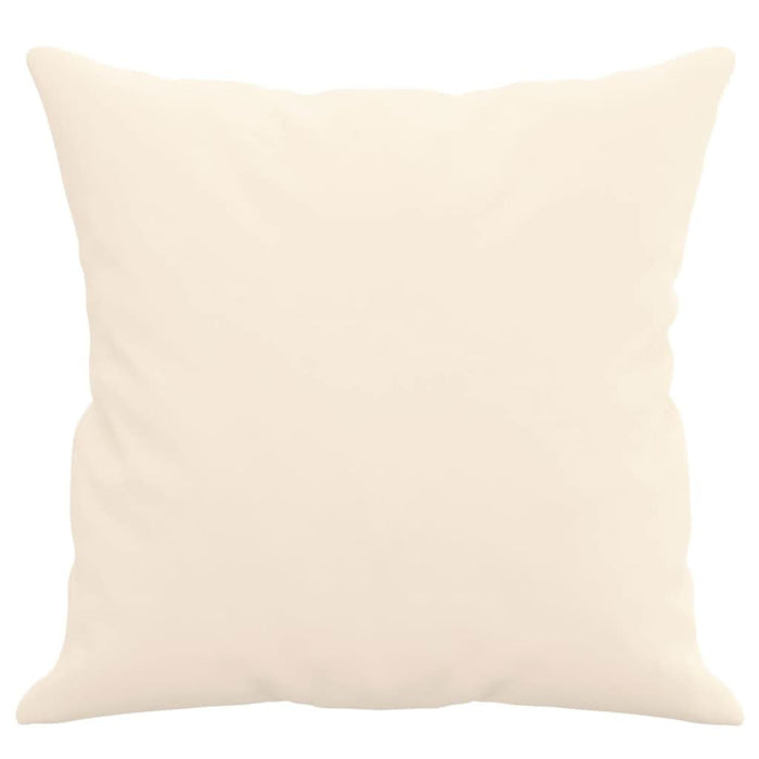 Perne decorative, 2 buc., crem, 40x40 cm, catifea - WALTI WALTI